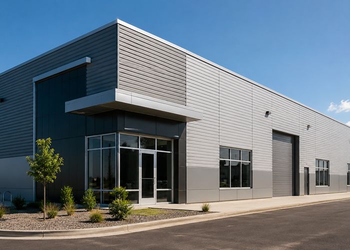 commercial siding replacement contractor job